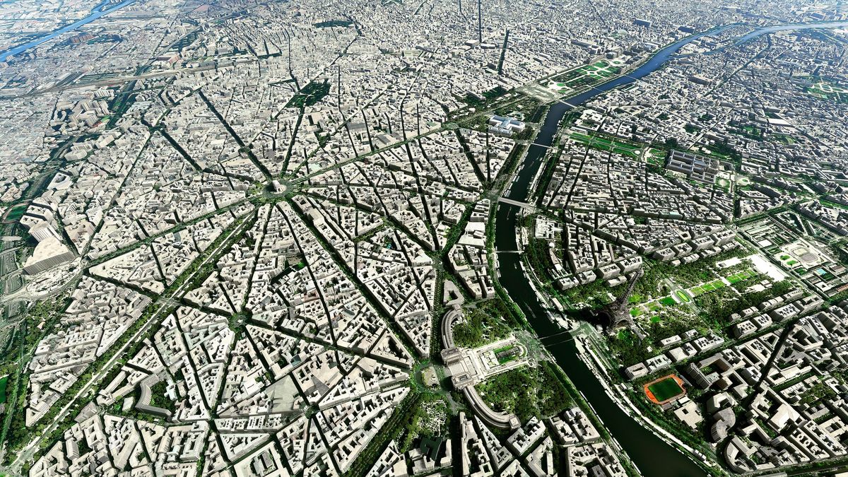 Paryż widziany z drona. Tak jak cała Europa, stolica Francji zmaga się z koronawirusem. WHO wydała właśnie kolejne ostrzeżenie