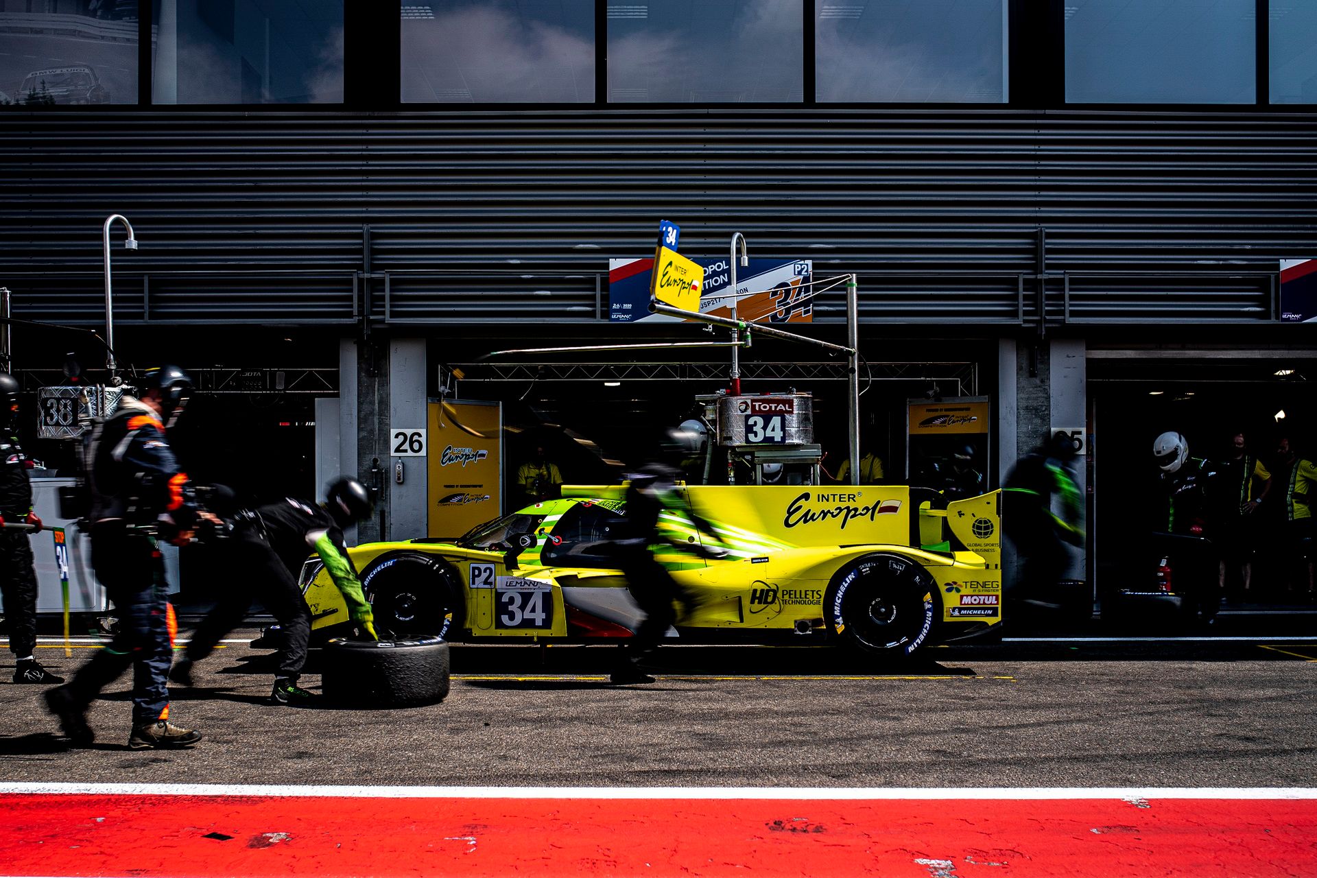 Auto klasy LMP2 polskiego zespołu (fot. Inter Europol Competition)