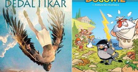 Świat mitów i Mali bogowie – recenzja komiksów wydawnictwa Egmont
