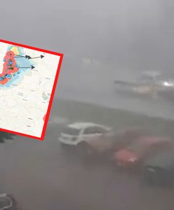 Nawałnica się przemieszcza. Drzewa spadały na samochody