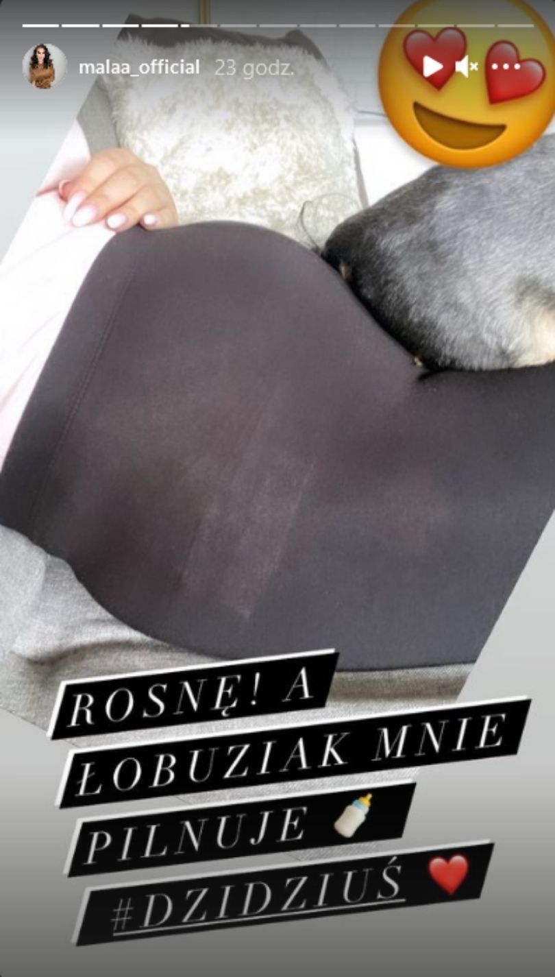 "Mała" Ania pokazała pierwsze ciążowe zdjęcie