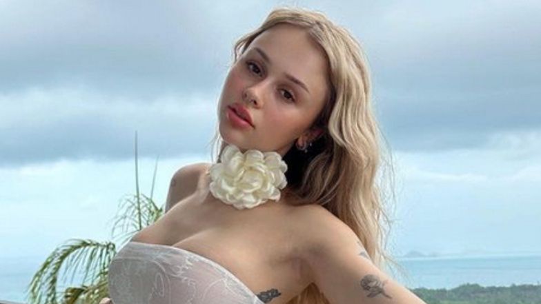 Lila Janowska pręży się w bikini