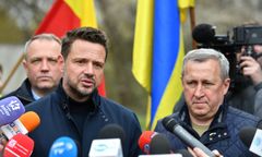 Trzaskowski o remoncie "Szpiegowa": będziemy rozmawiali ze specjalistami