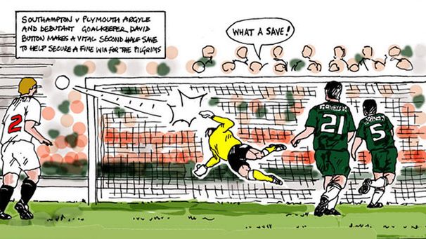 Komiksy zamiast zdjęć z meczu piłki nożnej? To możliwe w Anglii! 1