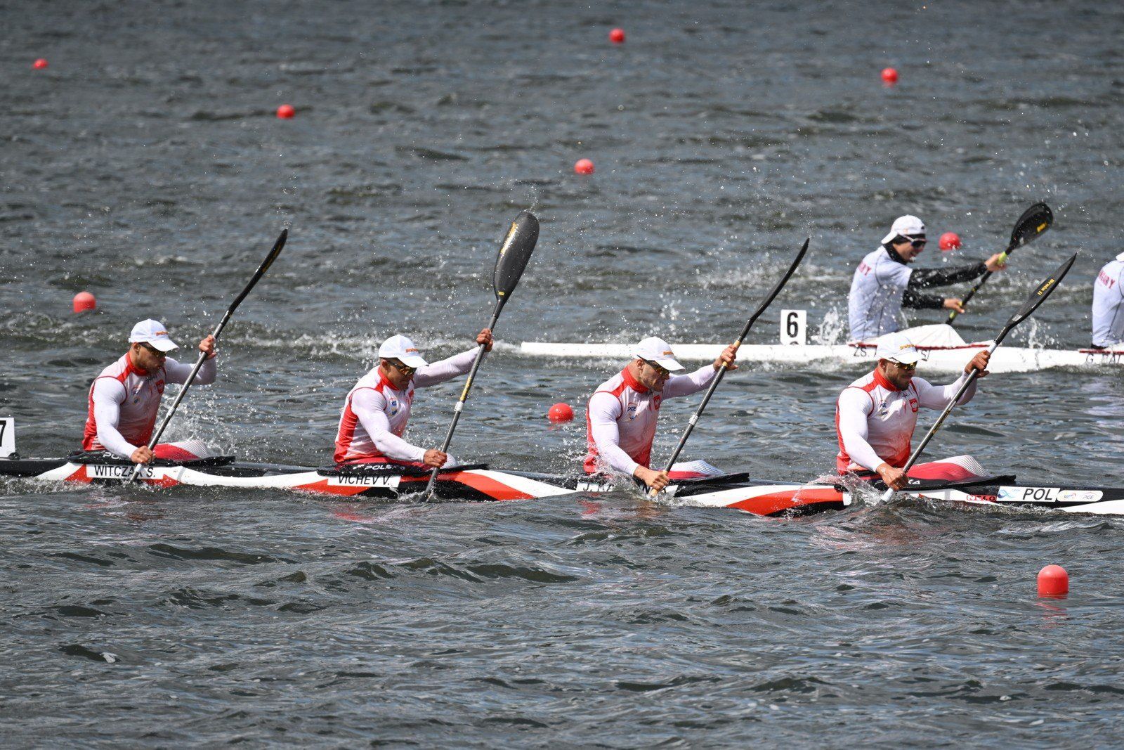 Jakub Stepun, Jarosław Kajdanek, Valerii Vichev i Sławomir Witczak