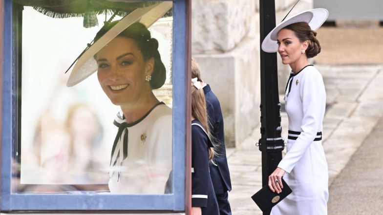 Princess Kate's styling during the Trooping the Colour parade