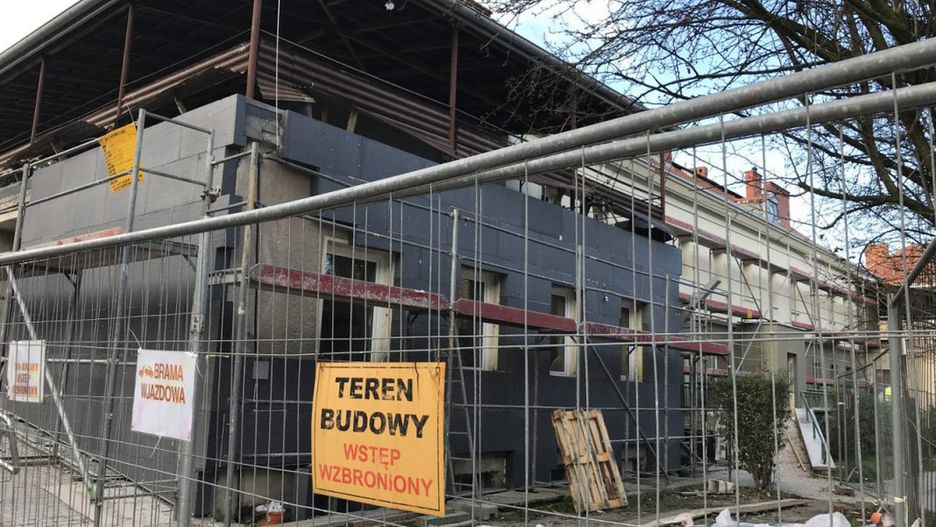 Dzienny Dom Pomocy Społecznej "Wrzos" w Tychach przechodzi gruntowny remont.