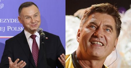 Sławomir Świerzyński rozpływa się w TVP nad Andrzejem Dudą: "Jest erudytą. Jemu MIÓD Z UST KAPIE, on ma pyłek kwiatowy na ustach"
