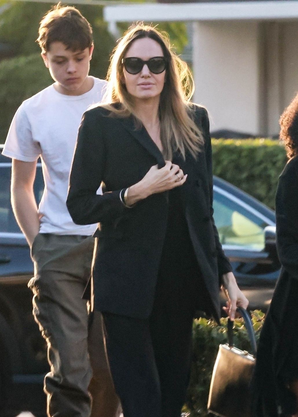Angelina Jolie zabrała dzieci do kawiarni