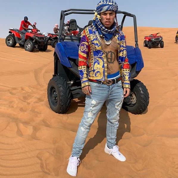 Tekashi 6ix9ine trafił do szpitala
