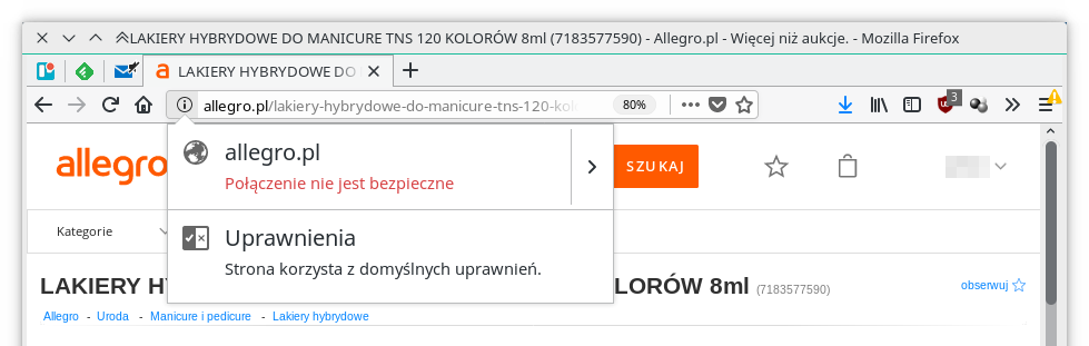 HTTPS poszło na urlop – zalogowana sesja idzie po HTTP