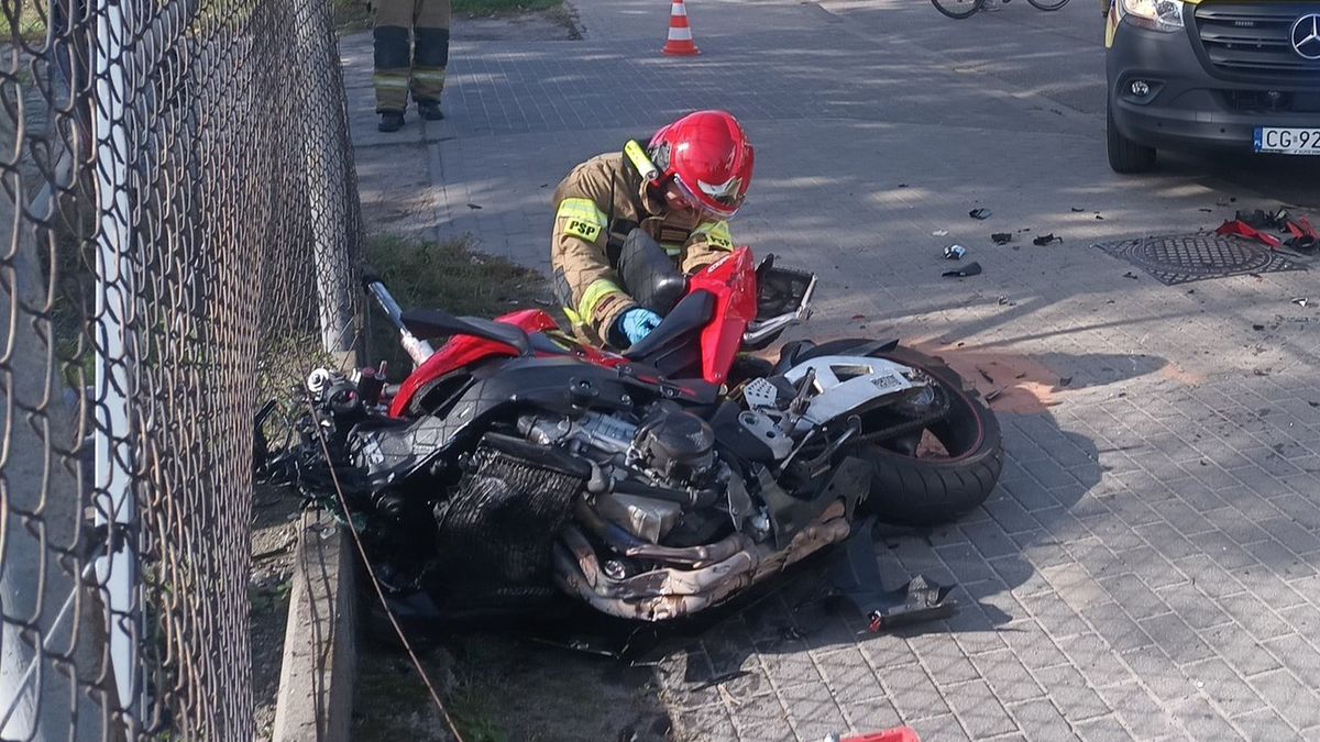 W Grudziądzu doszło do kolizji  
