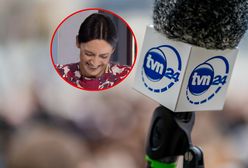 Przerwany serwis w TVN24. Dziennikarka nie mogła przestać się śmiać
