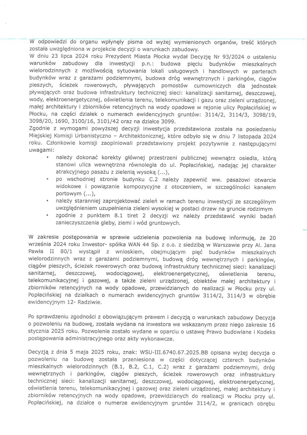 Dokument informacyjny