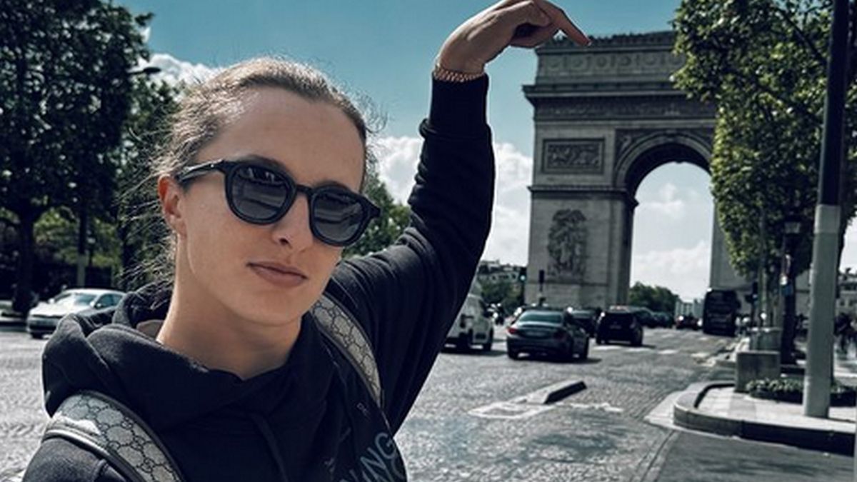 Na zdjeciu Iga Świątek