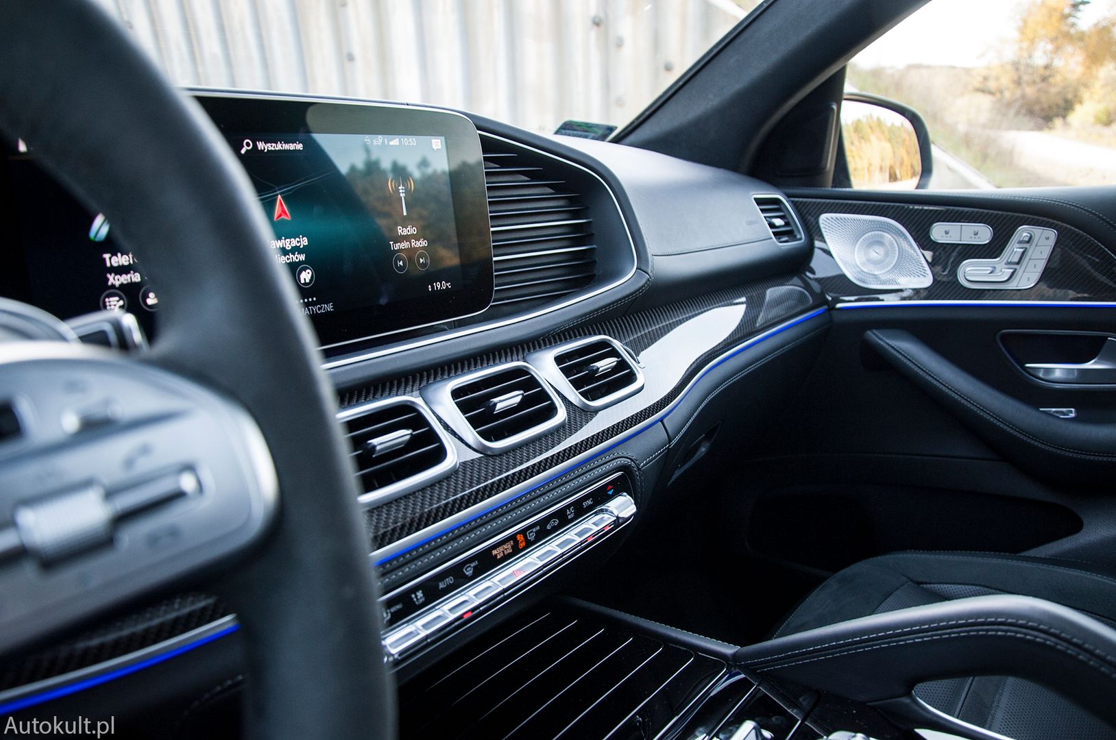 Mercedes-AMG GLE 53 Coupe (2020) (fot. Mateusz Żuchowski)