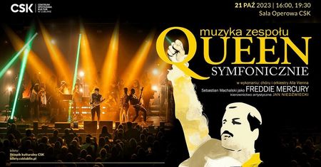 QUEEN Symfonicznie powraca do Lublina — koncert w Centrum Spotkania Kultur