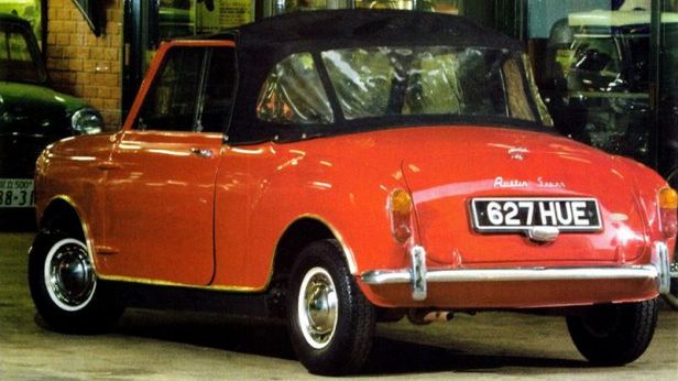 3 kwietnia 1959 r. ruszyła produkcja Mini - na zdjęciu egzemplarz nr 2