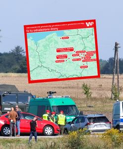 Znaleziono następne drony. Tak wygląda aktualna mapa