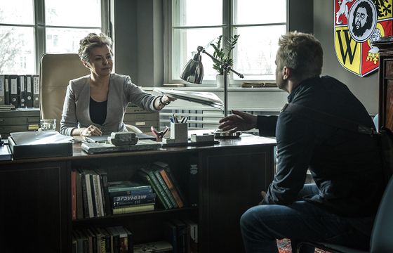 Aleksandra Konieczna, Dorota Landowska i Mirosław Haniszewski w obsadzie „Belfra 2” (nowe zdjęcia)