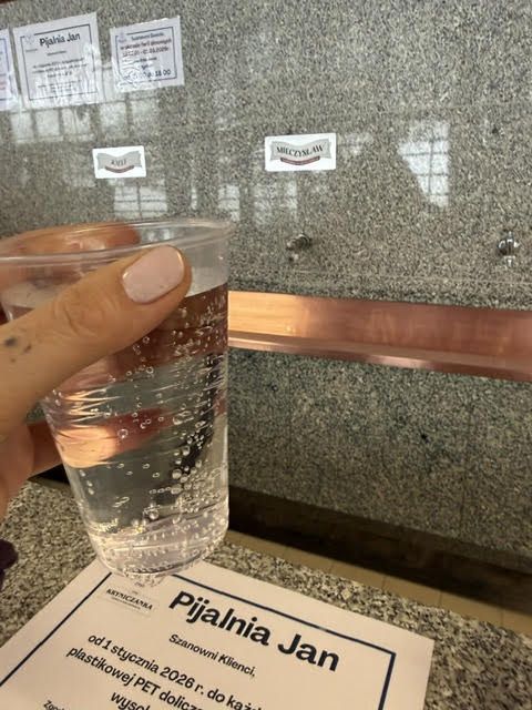 Będąc w Krynicy, trzeba skosztować tamtejszych wód zdrojowych