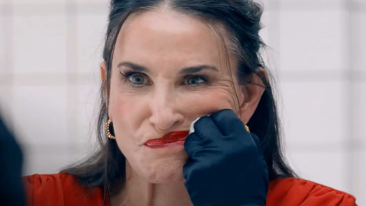 Demi Moore w "Substancji"