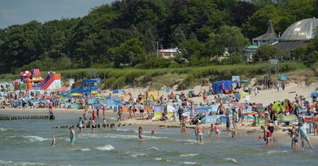 Słoneczny i upalny piątek w Trójmieście. Być może ostatni tego lata