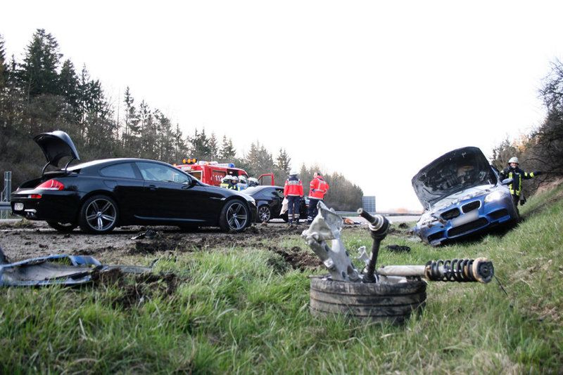 Wypadek BMW M5