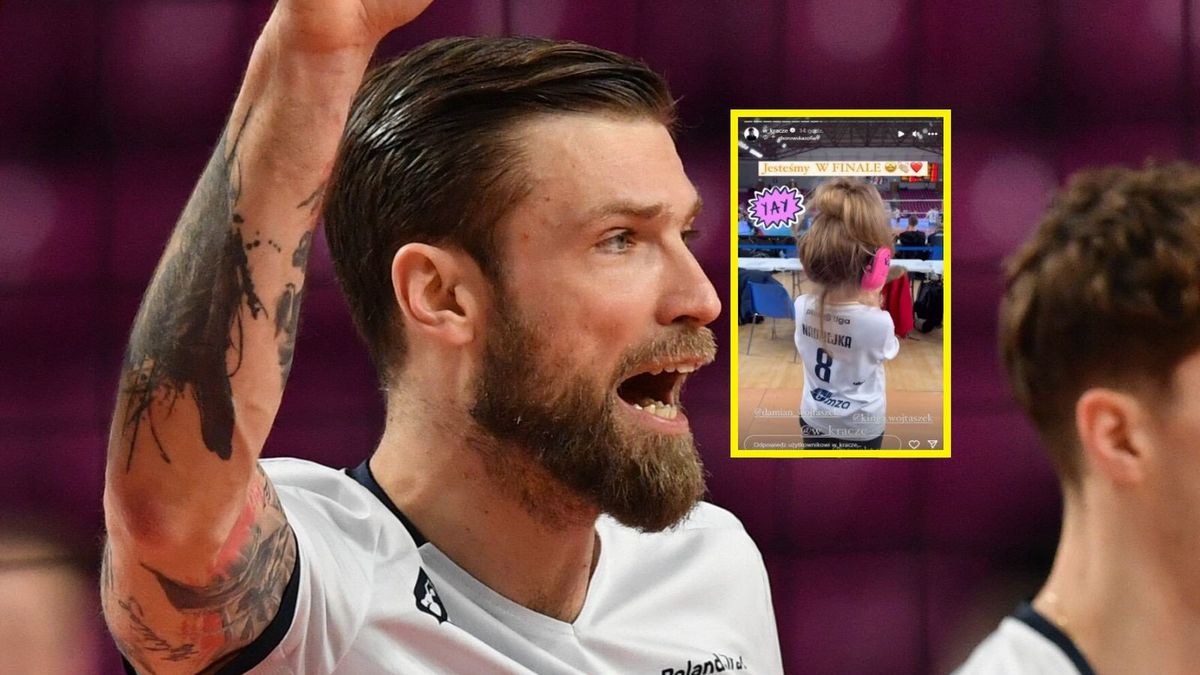 Andrzej Wrona mógł liczyć na wsparcie rodziny na meczu