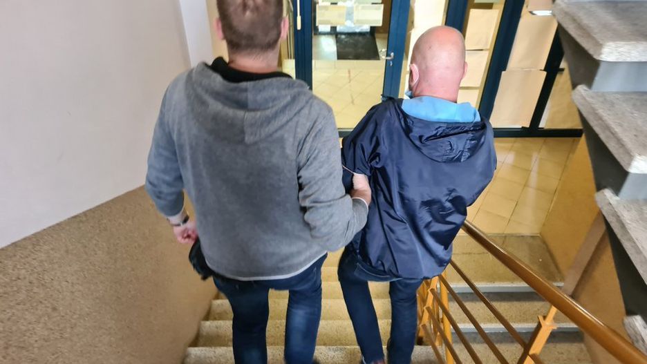 Mysłowice. 49-latek nie spodziewał się zatrzymania. (Śląska Policja)