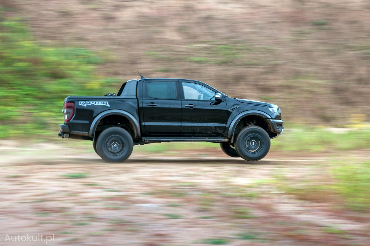 Offroad Marcina: Ford Ranger Raptor - jego zawieszenie czyni cuda