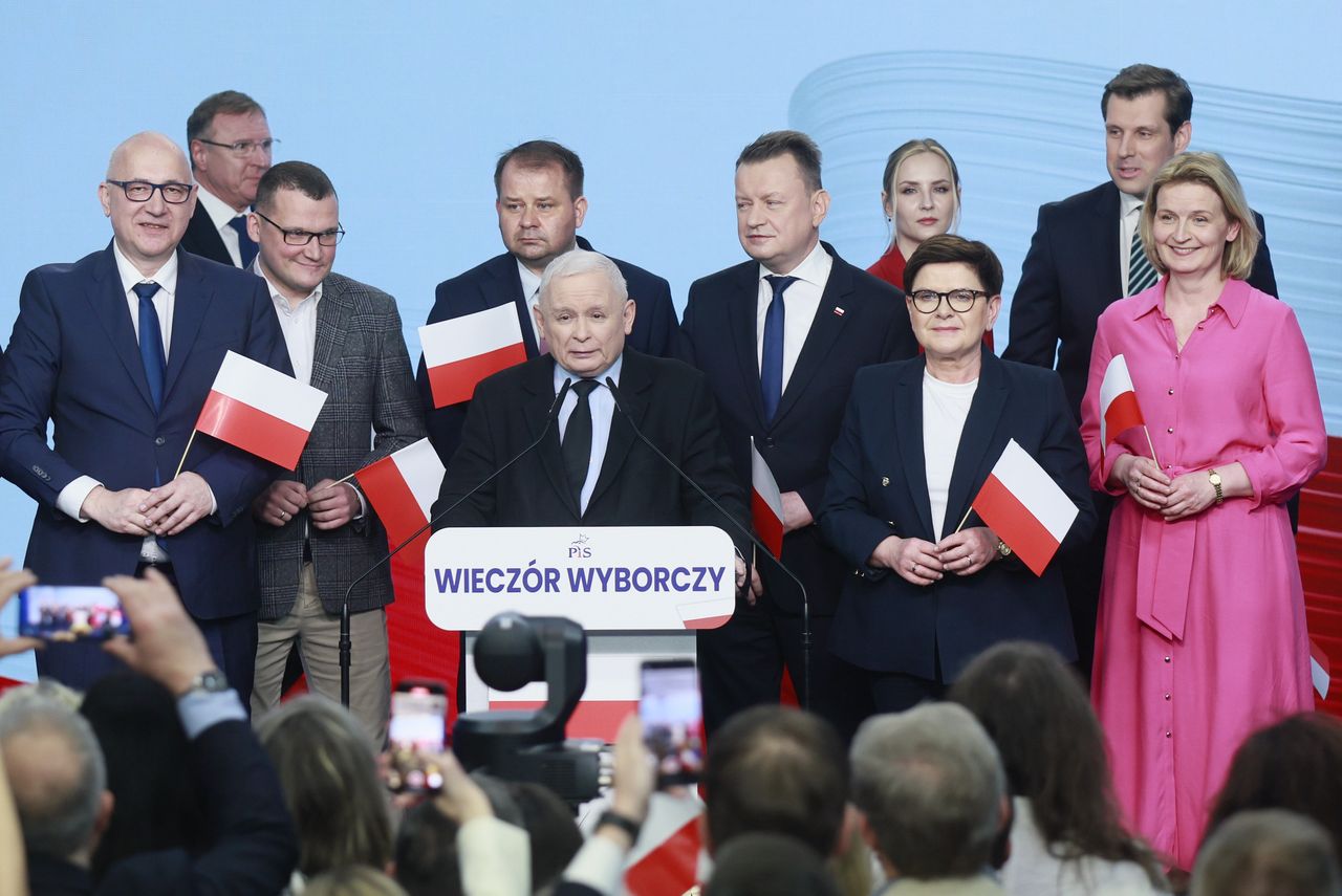Oświadczenie Jarosława Kaczyńskiego po wyborach samorządowych