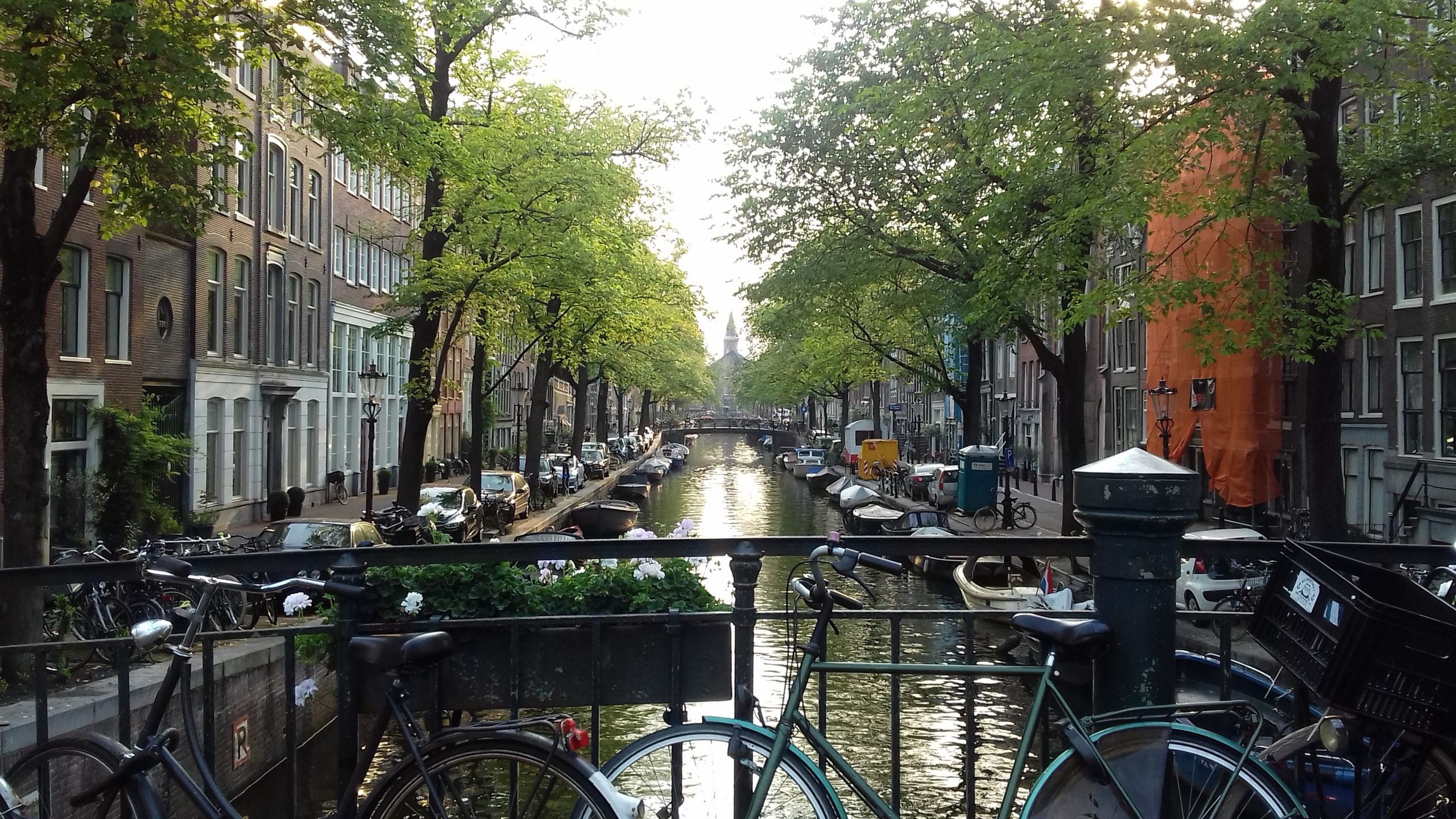 Takie zdjęcie ma chyba każdy, kto był w Amsterdamie