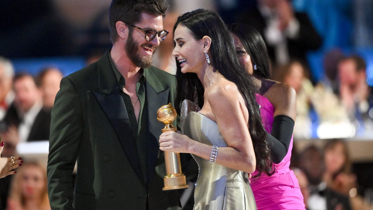 Andrew Garfield, Demi Moore 