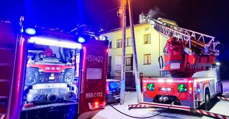 Pożary sadz w powiecie ostrowieckim