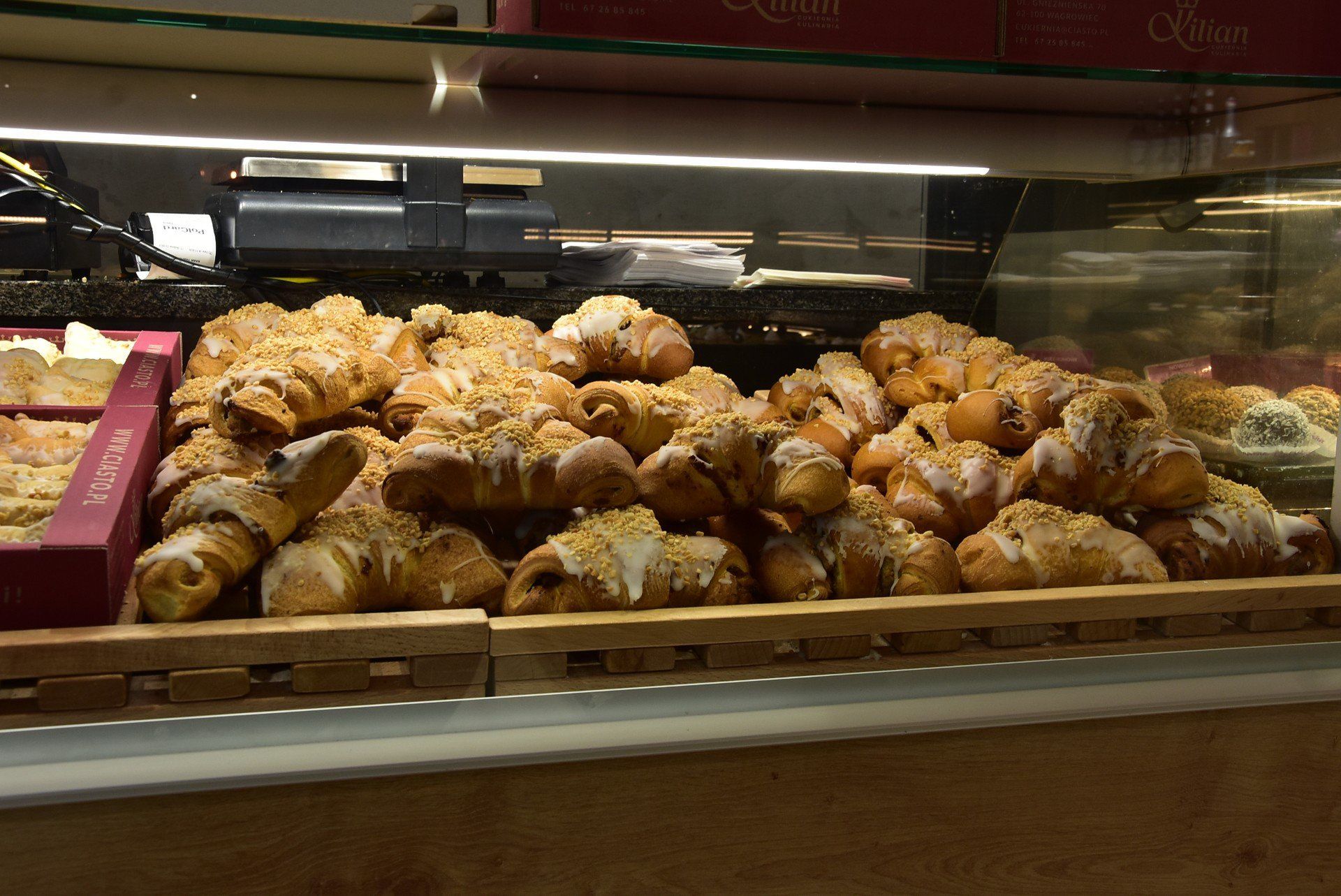 Rogale Świętomarcińskie wypieczone w wągrowieckiej cukierni