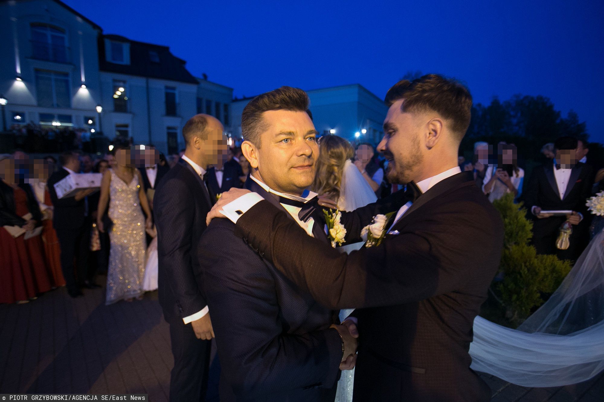 Daniel Martyniuk z żoną