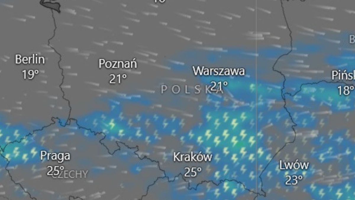 Burze i trąby powietrzne możliwe w majówkę