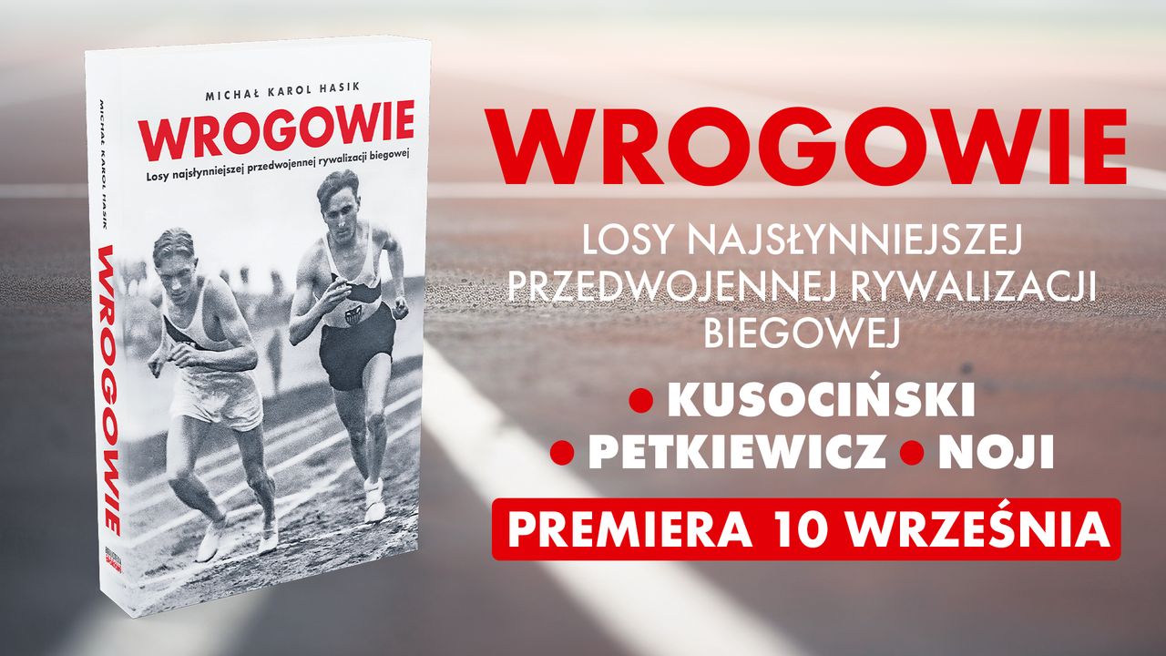 Powieść sportowa „Wrogowie” czyli gratka dla miłośników biegania i historii lekkiej atletyki.