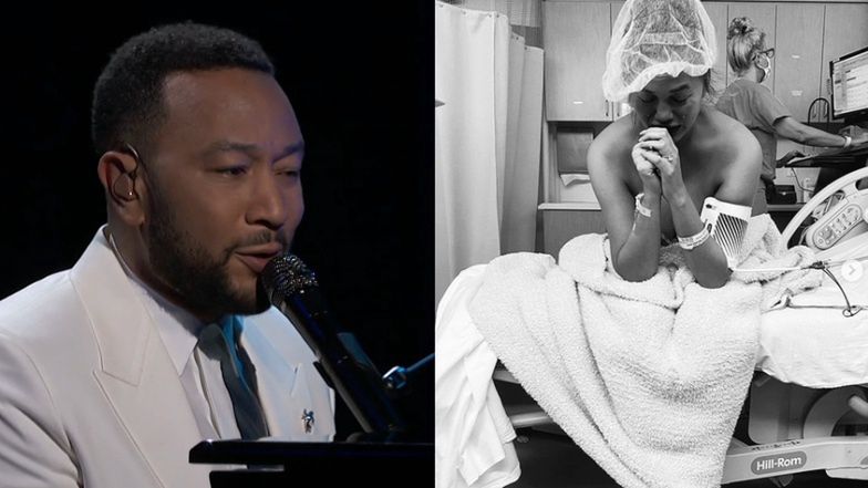 Billboard Music Awards: John Legend dedykuje piosenkę pogrążonej w żałobie Chrissy Teigen: "Nie martwię się o nas"