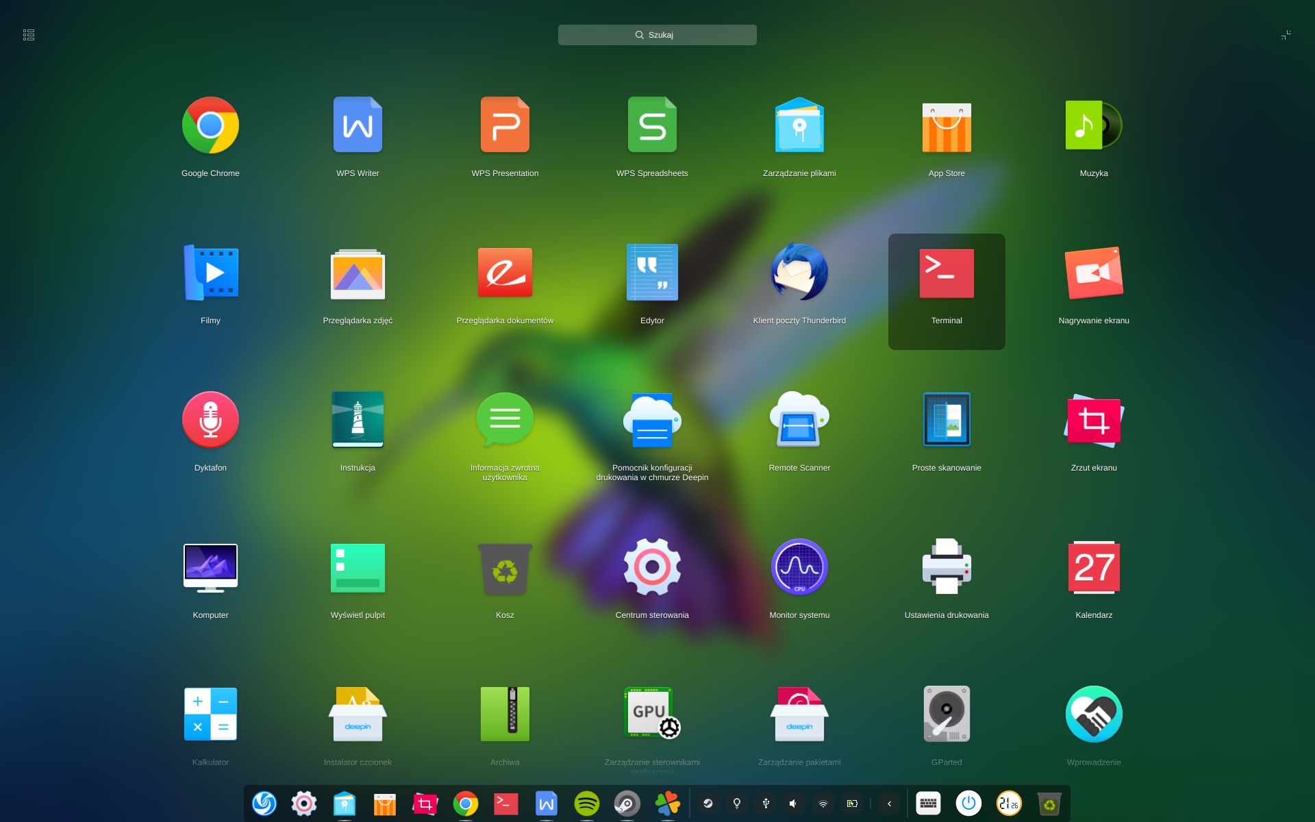 Lista aplikacji, prawie jak na Androidzie