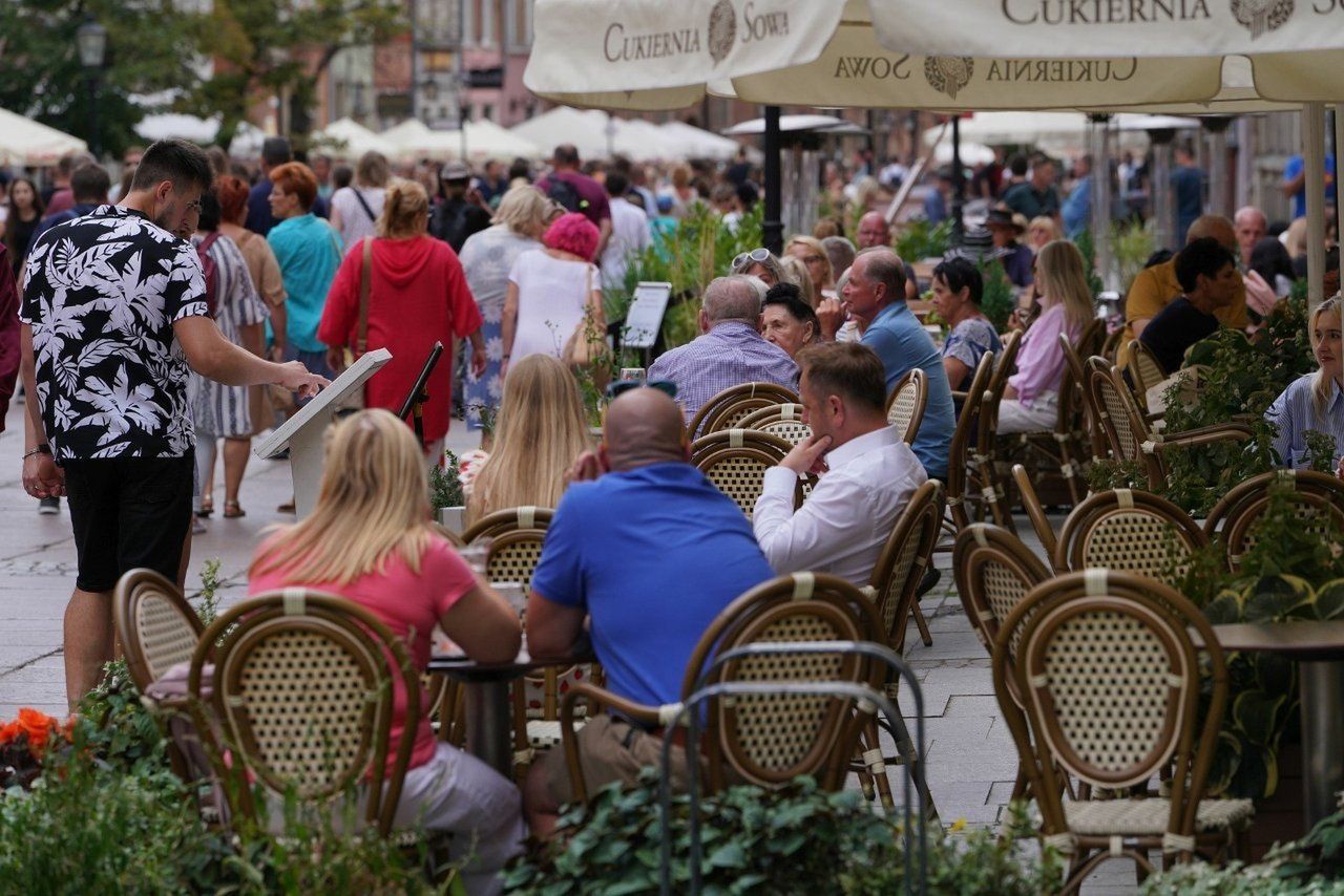 Turystyczne Główne Miasto w Gdańsku