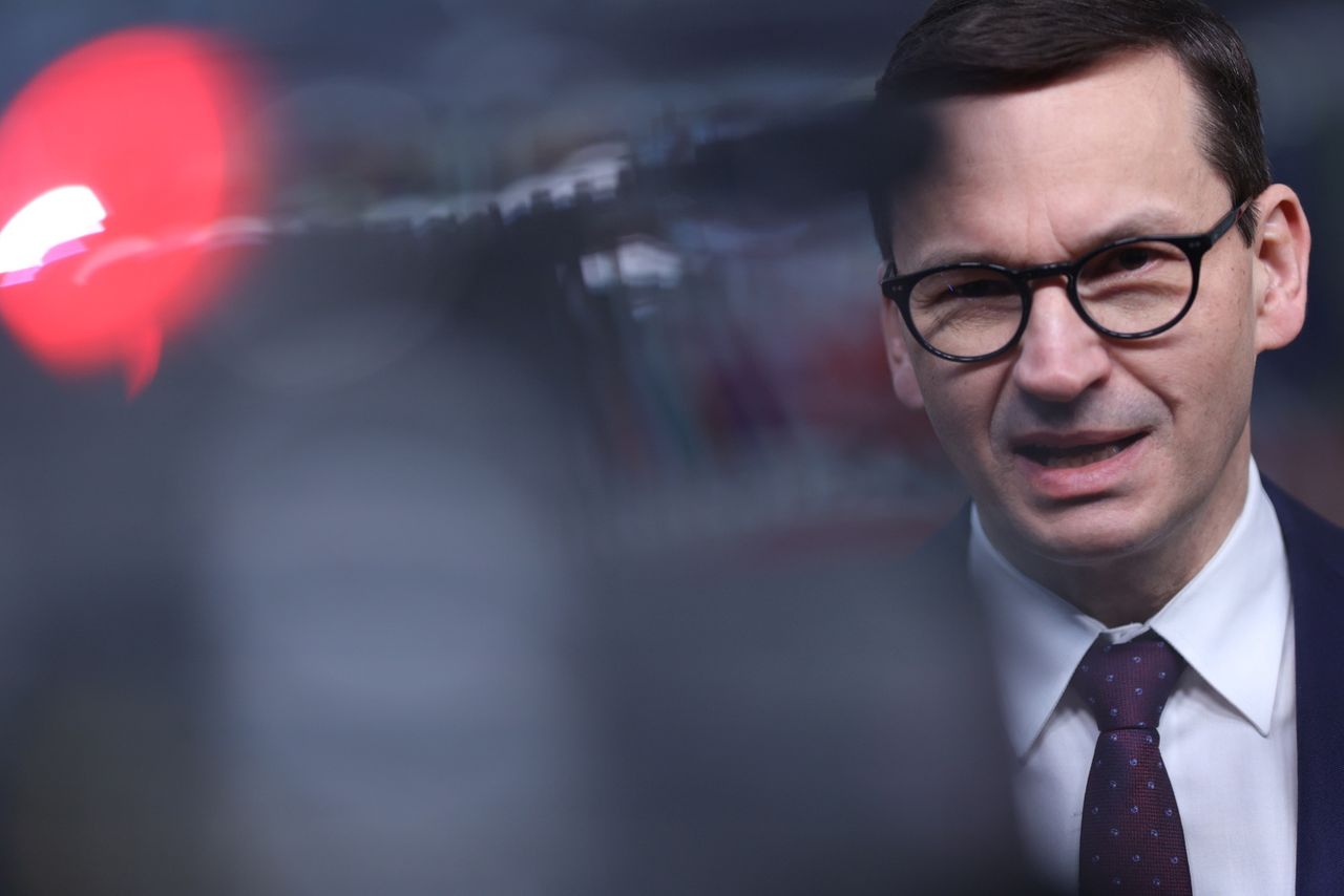 Inflacja w Polsce. Premier Morawiecki z mównicy sejmowej wskazał winnego