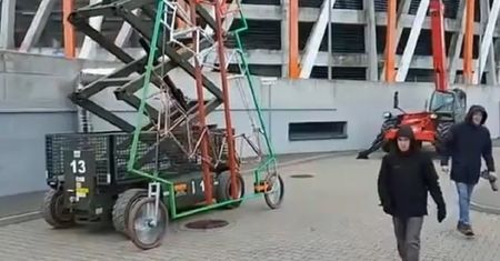 Białystok. Chciał pobić rekord Guinnessa. Trafił do szpitala