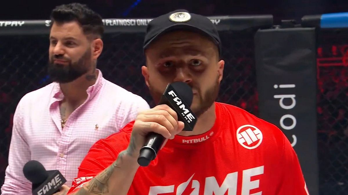 Amadeusz Roślik na Fame MMA 18