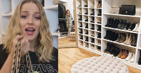Jessica Mercedes urządza "garażową wyprzedaż" luksusowych ubrań