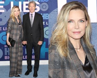 Zjawiskowa Michelle Pfeiffer wspiera męża na nowojorskiej premierze