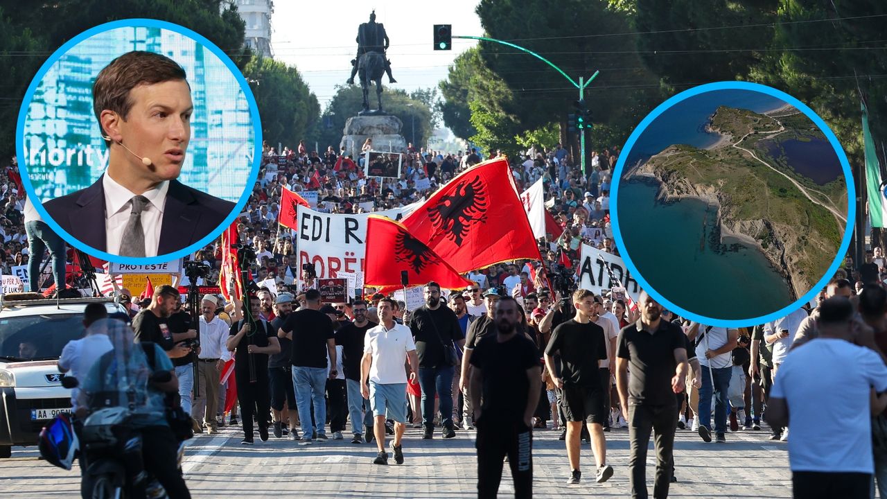 Albańczycy się nie poddają. Od 8 dni protestują przeciwko rodzinie Trumpa