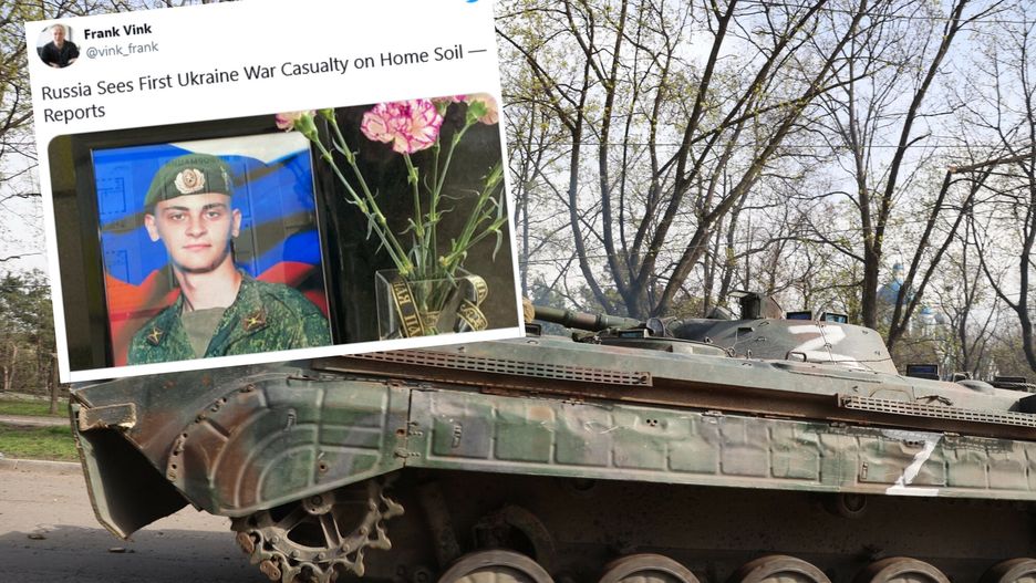 Na terenie Rosji zginął rosyjski żołnierz