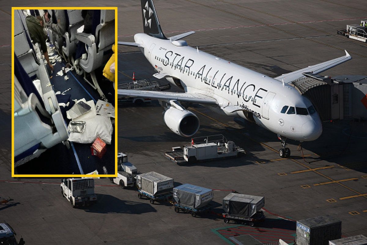 Przeżyli horror na pokładzie. Linie lotnicze żądają usunięcia zdjęć